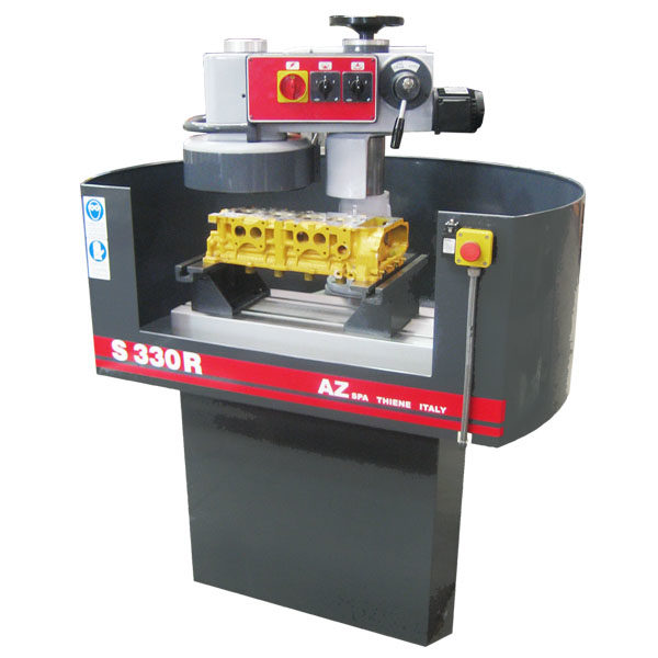 Установка для шлифования алюминиевой либо чугунной поверхности головки и блока цилиндров AZ S-330